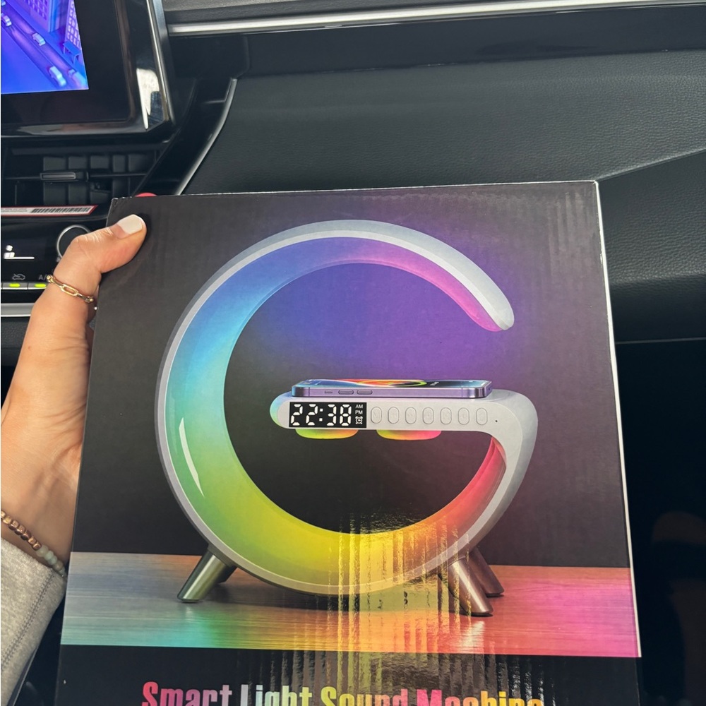 Smart Light Sound Machine with Clock